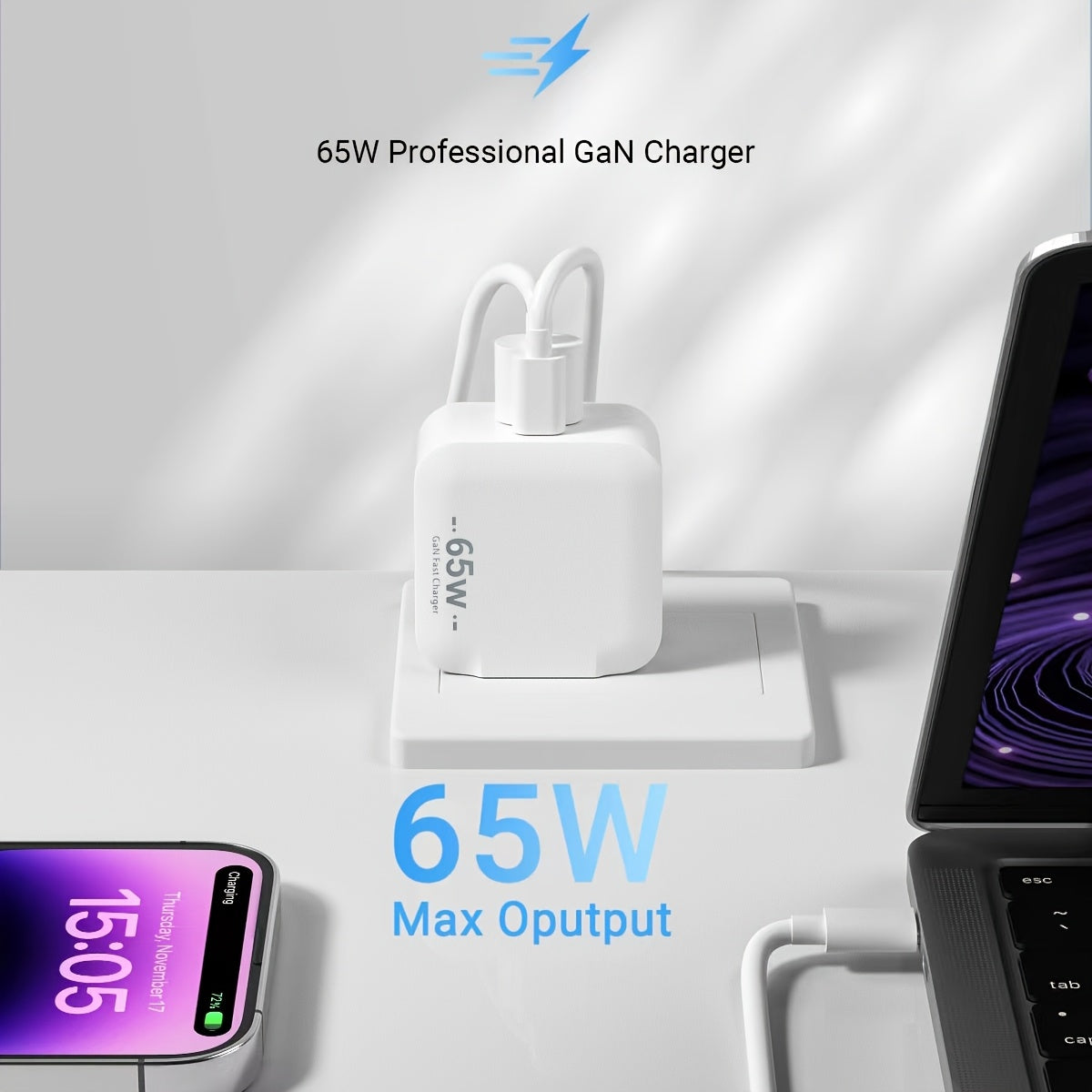 65W PD Smart Fast Charger