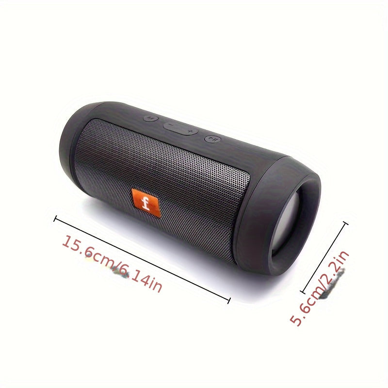 New Portable Wireless Speaker, Stereo Sound Quality, Long Battery Life, Wireless Connection/T-Flash Card Playback/Usb Drive Playback, Suitable for Tablets, Iphone Terminals, Android Terminals, Thanksgiving Christmas Birthday Gift