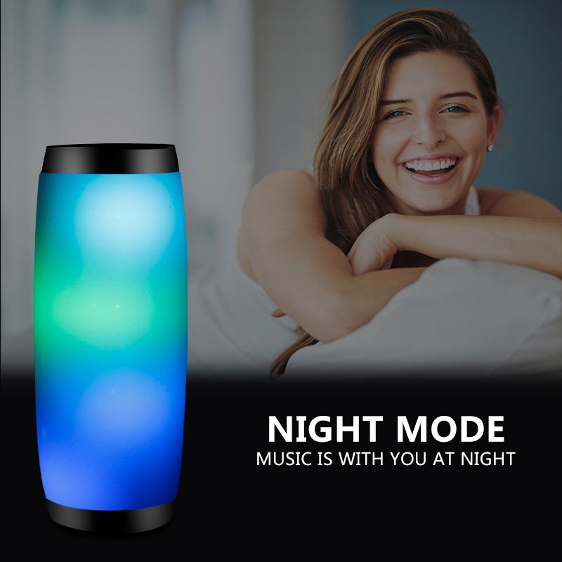 T&G 157 LED Colorful Light Flashing Wireless Wireless Speaker with Subwoofer, 3D Surround Sound, USB Charging, Built-in Microphone, Portable Outdoor Speaker, 5.0 Channel Configuration, Lithium Battery, Non-Waterproof, ≤36V Operating Voltage, 3